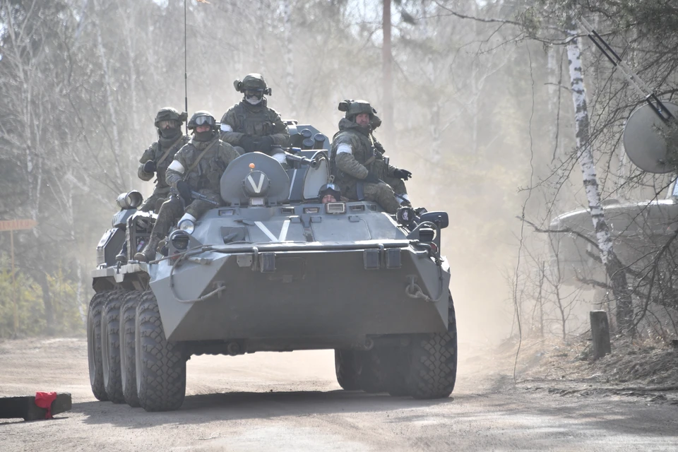 В МО сообщили, что российские военные смогли занять более выгодные позиции на харьковском направлении