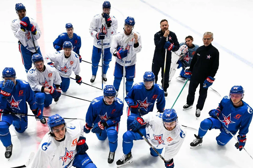 Новый нападающий вступил в команду СКА Петербурга. Фото: t.me/hcska