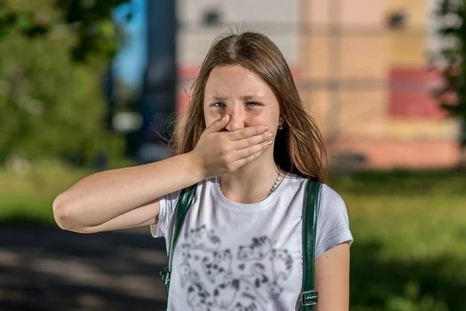 В переулке Степном стоит неприятный запах.