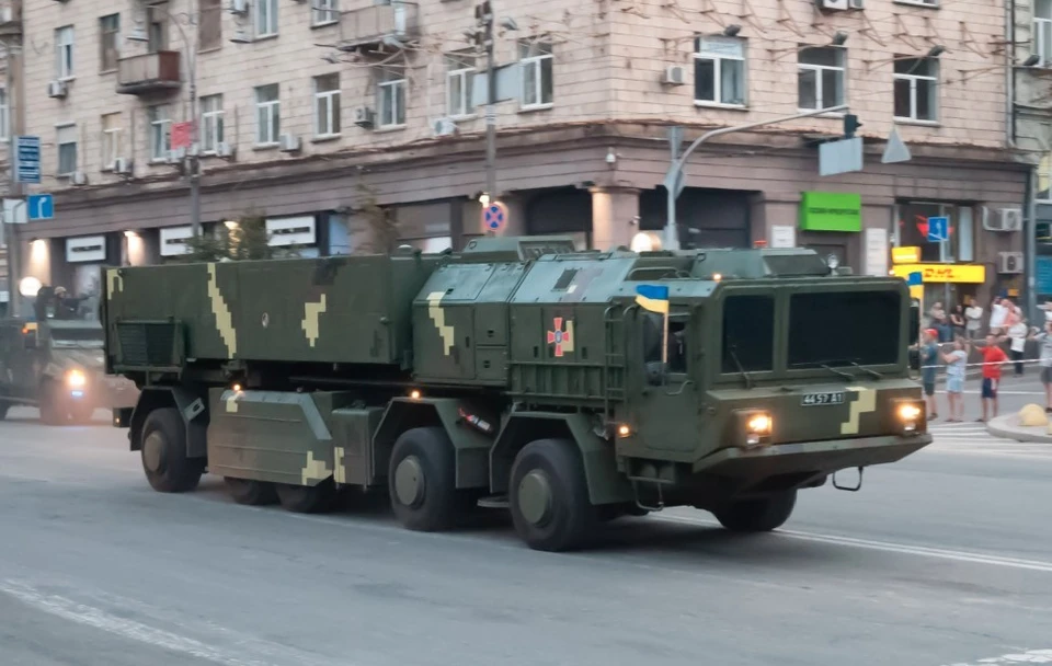 ОТРК «Сапсан» на параде в Киеве. Фото предоставлено ФСБ России