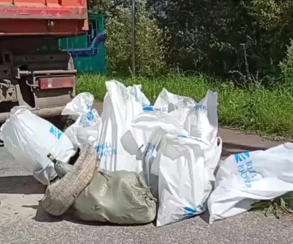 В Калужской области прошли экологические акции по уборке водоема.