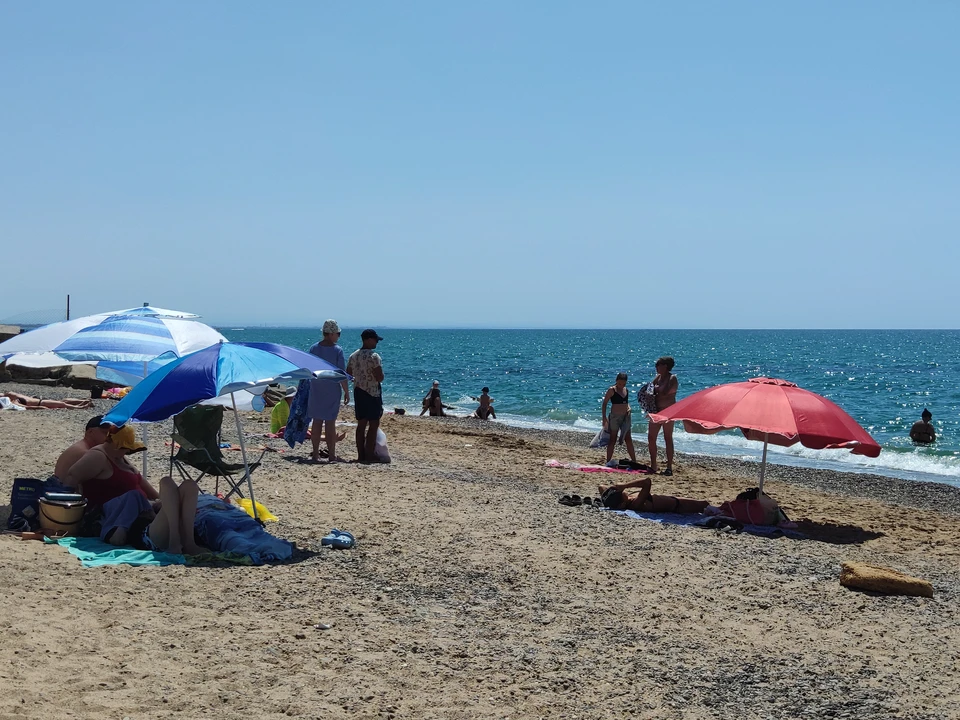 В Крыму жаркий август