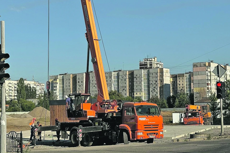 В Буденновском районе Донецка приступили к строительству жилого комплекса.