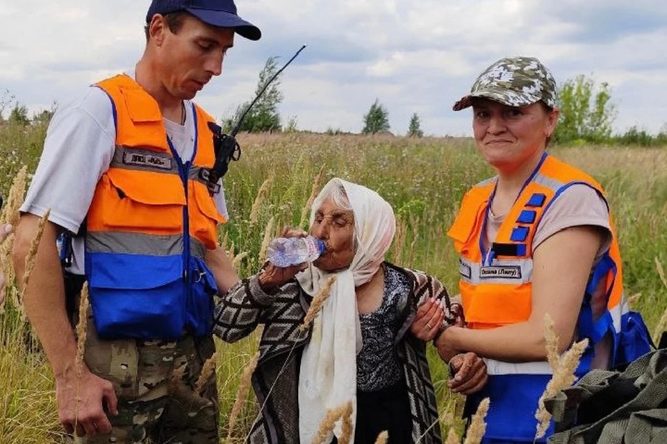 Ситуация усугублялась тем, что пенсионерка могла быть дезориентирована в пространстве. Фото: ПСЦ «Рысь»