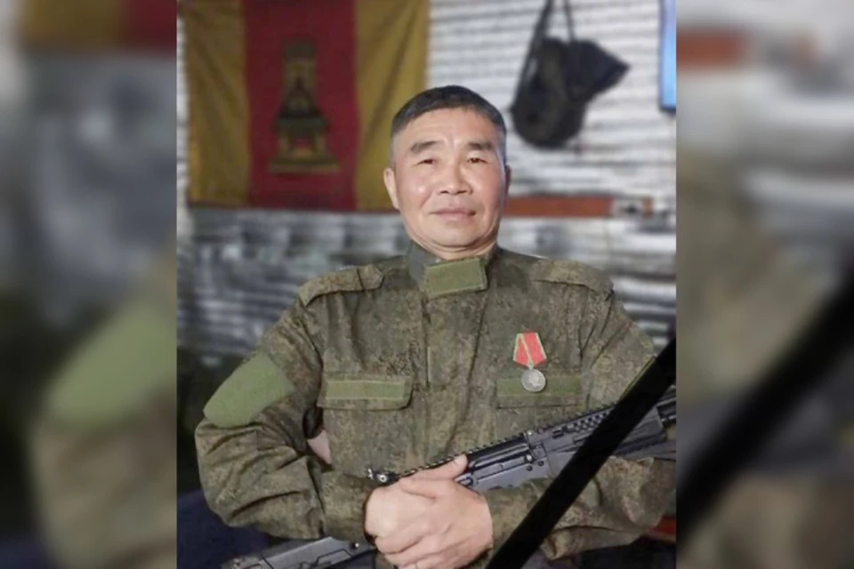 Ефрейтор Семен Доржиев погиб в зоне СВО. Фото: соцсети мэра Эхирит-Булагатского района Геннадия Осодоева.