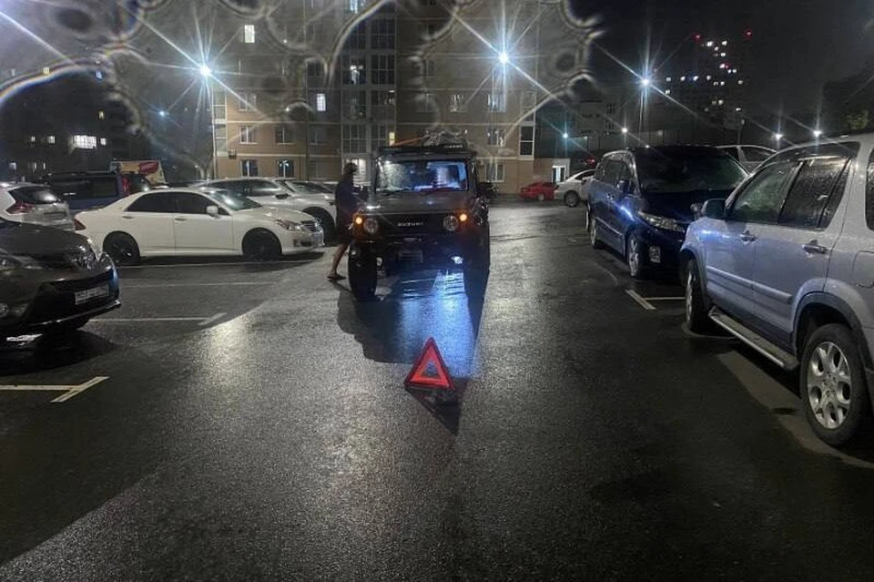 36-летний водитель автомобиля Suzuki Jiminy совершил наезд на 9-летнего мальчика. Фото: полиция Приморья