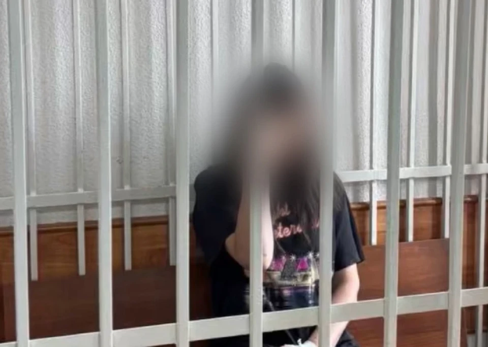 В Красноярске избрали меру пресечения женщине, которая пыталась убить своего сына. Скриншот: видео краевого СК