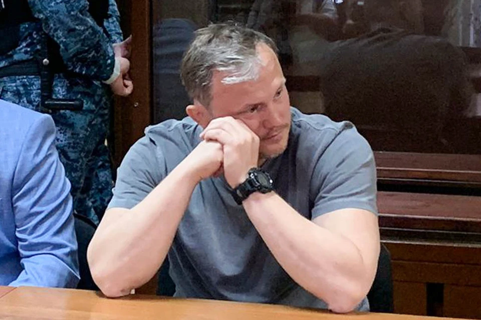 Алексей Блиновский отрицает, что его побили после ДТП на юге Москвы. Фото: Пресс-служба Пресненского суда/ТАСС