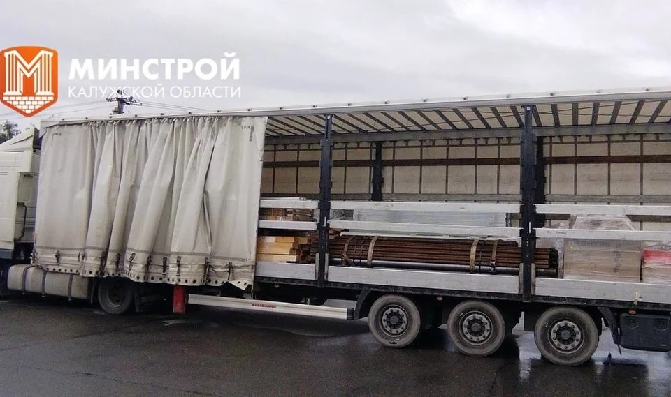 Строители Калужской области помогают восстанавливать Первомайск.