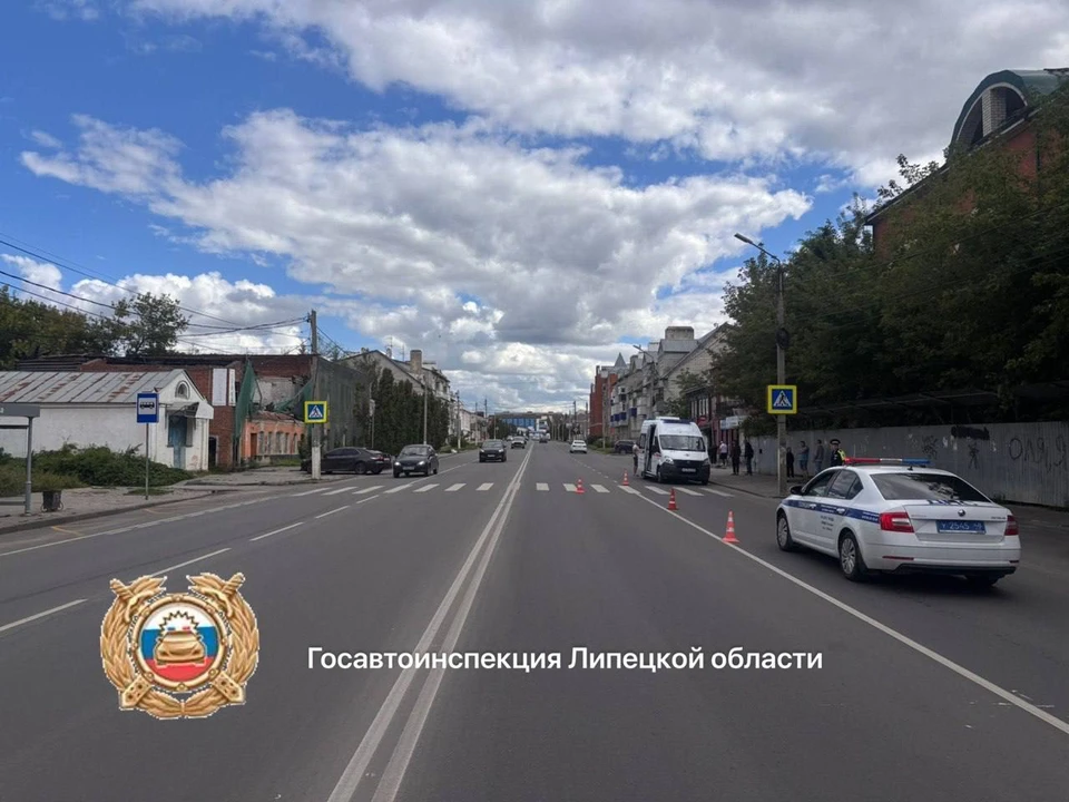 За рулем иномарки был 27-летний парень. Фото управления Госавтоинспекции по Липецкой области.