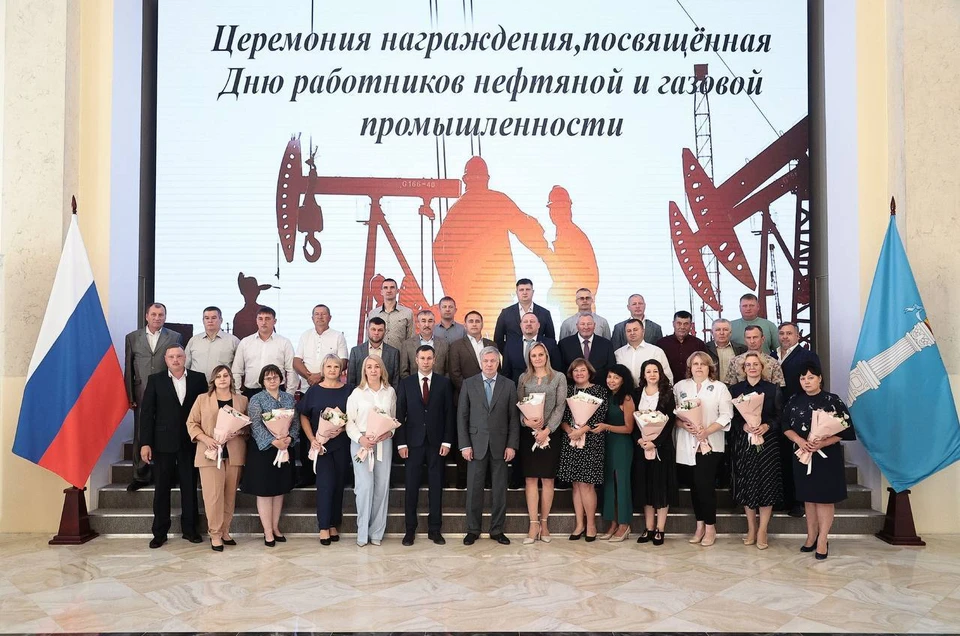 Алексей Русских поздравил нефтяников с предстоящим профессиональным праздником. ФОТО: тг-канал Алексея Русских