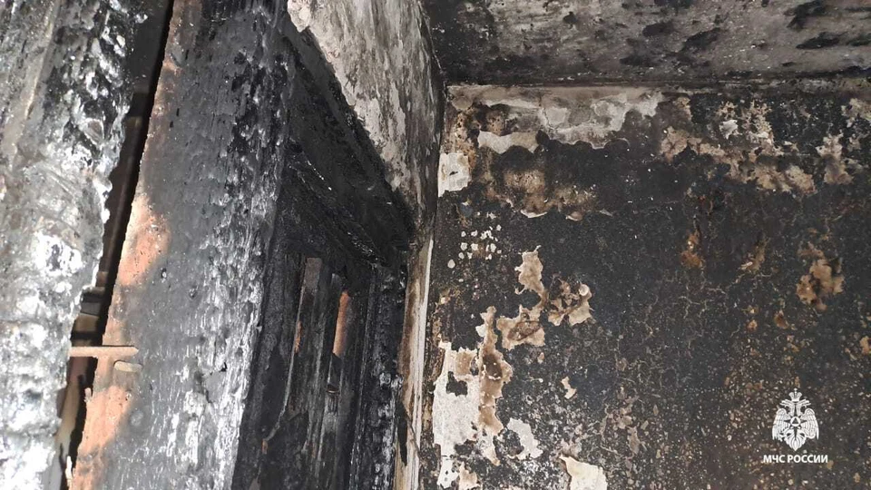 В Советско-Гаванском районе при пожаре в квартире погиб мужчина Фото: ГУ МЧС России по Хабаровскому краю