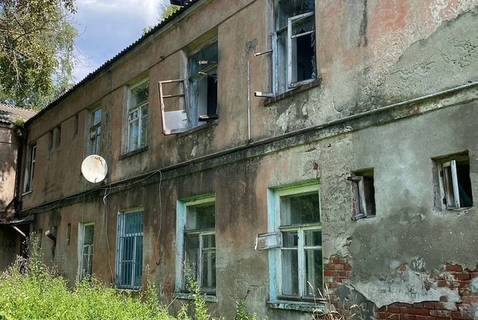 Тот самый аварийный дом. Фото: VK/Информационный центр СК России
