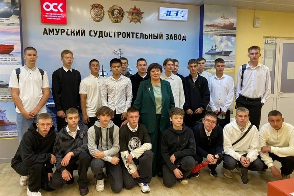 Кластер «Профессионалитета» по судостроению открыли в Хабаровском крае Фото: ПАО "Амурский судостроительный завод"