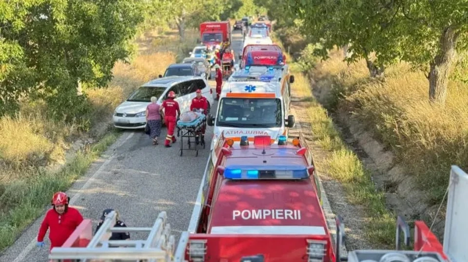 В страшной аварии погибли трое наших соотечественников. Фото: СМИ Румынии