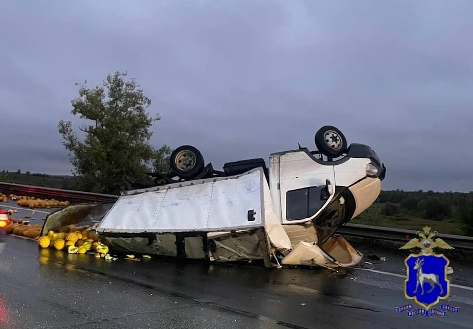 Две аварии произошли на одном месте. Фото: ГУ МВД России по региону