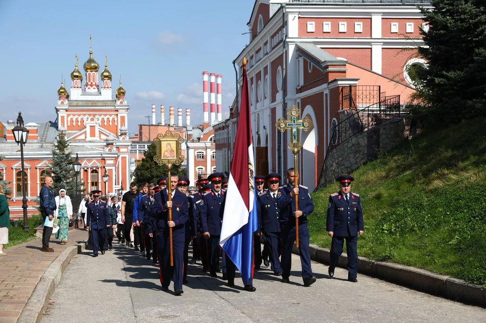 Самарское знамя создали в 1876 году монахини Иверского монастыря. Фото: администрация Самары.