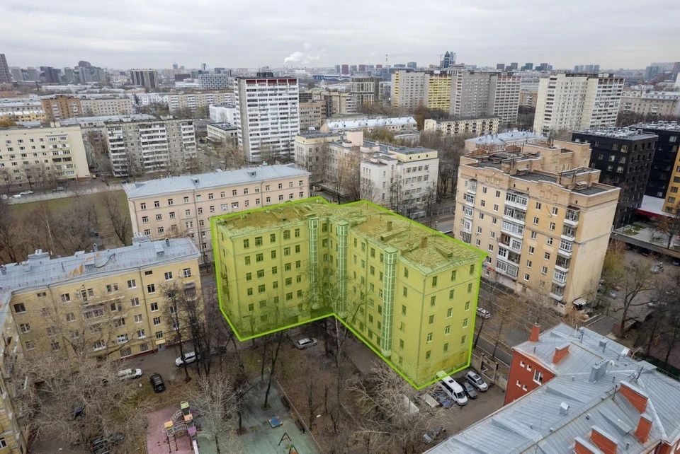 Москва, ул. Лестева, вл. 14/20. Дом «Ворота коммуны».