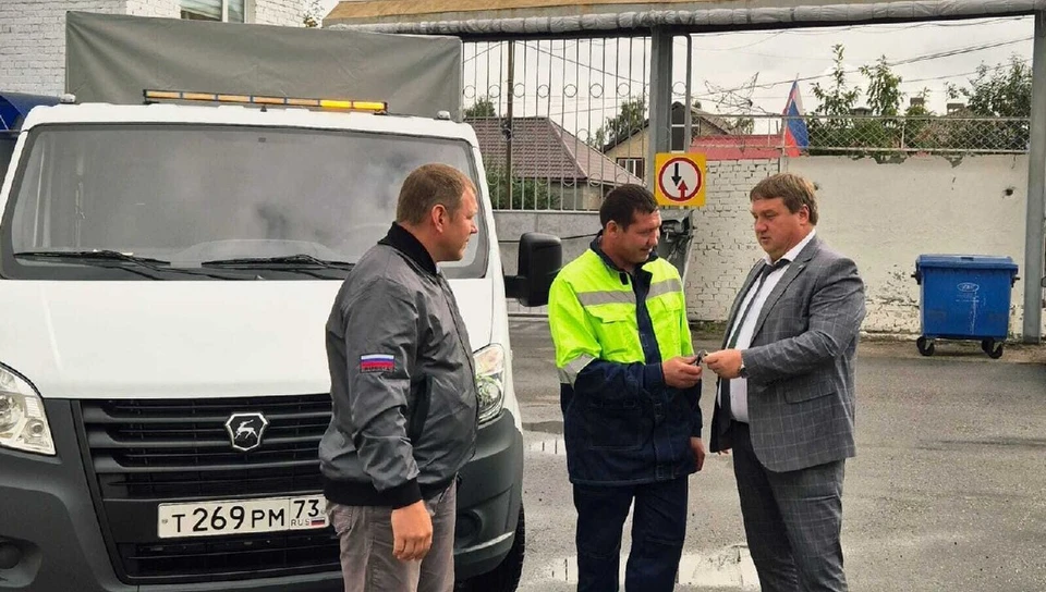 Ульяновский «Правый берег» получил в подарок от Болдакина авто. ФОТО: тг-канал Правый берег Ульяновск
