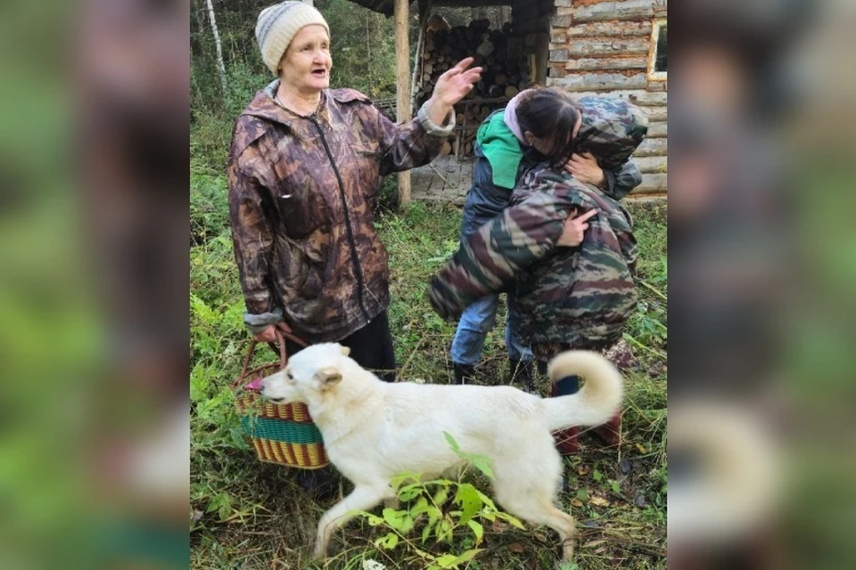 Бабушка и внучка нашлись в Юсьвинском районе. Фото предоставлено родственниками.