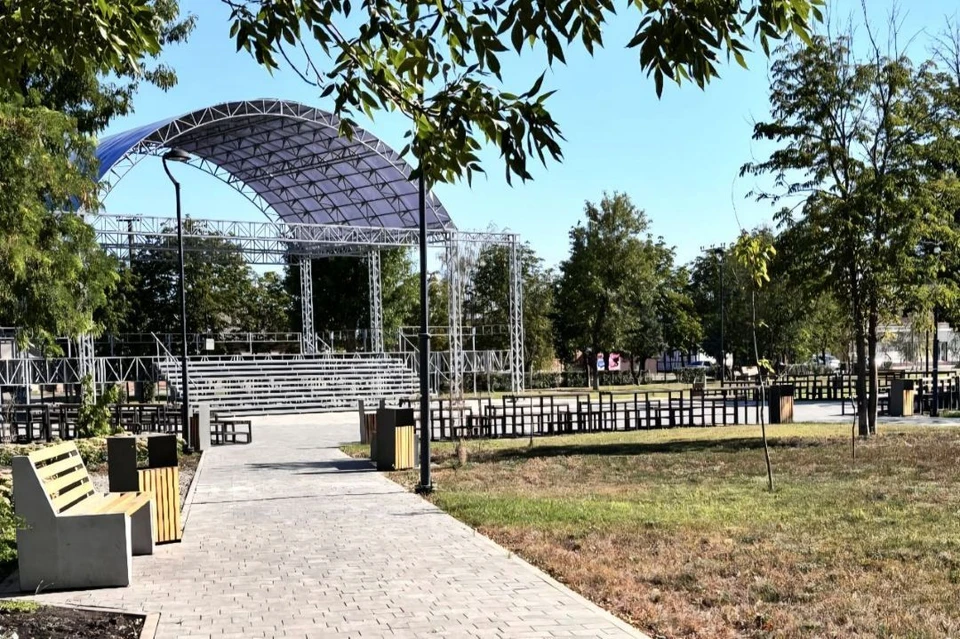 В Семикаракорске после масштабного обновления открылся центральный парк. ФОТО: Министерство региональной политики и массовых коммуникаций.