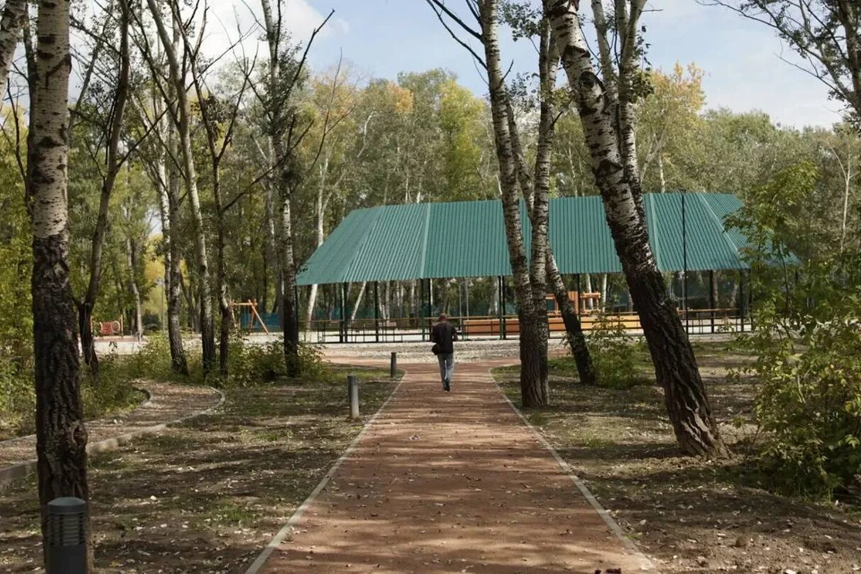 Парк на берегу Алея откроют в День города. Фото: телеграм-канал Виктора Томенко