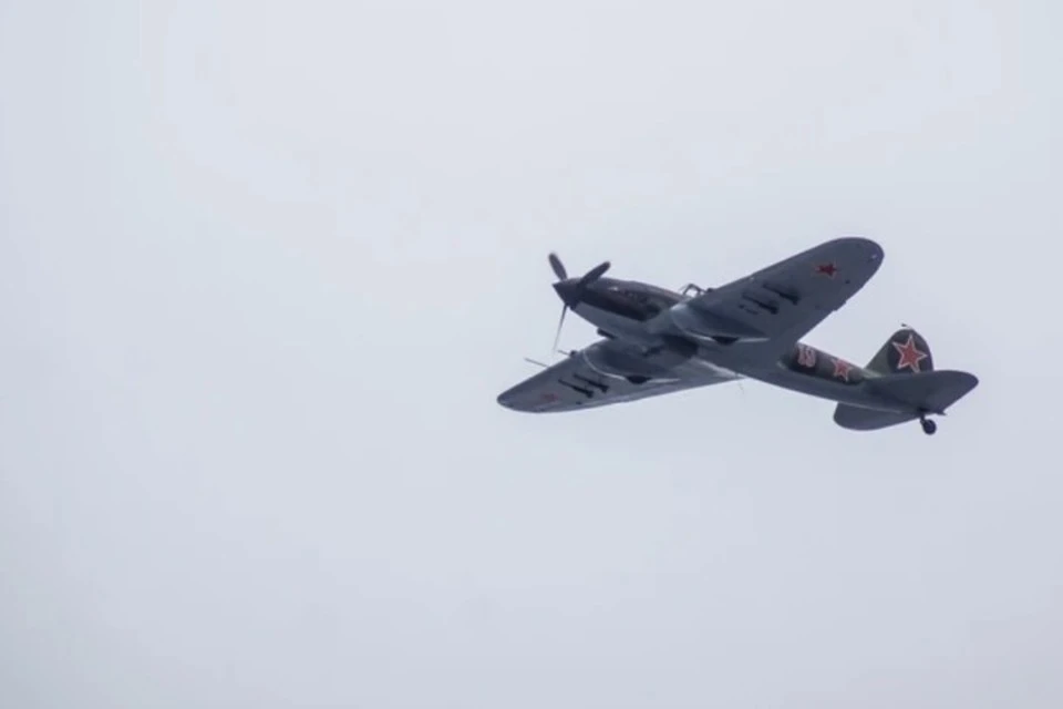 Самолеты Ил-2 били врага в годы Великой Отечественной войны