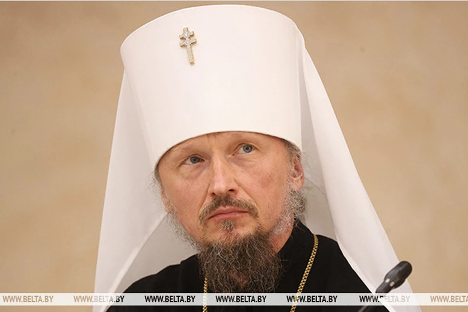 Лукашенко обратился к митрополиту Вениамину, сказав о великой миссии. Фото: БелТА