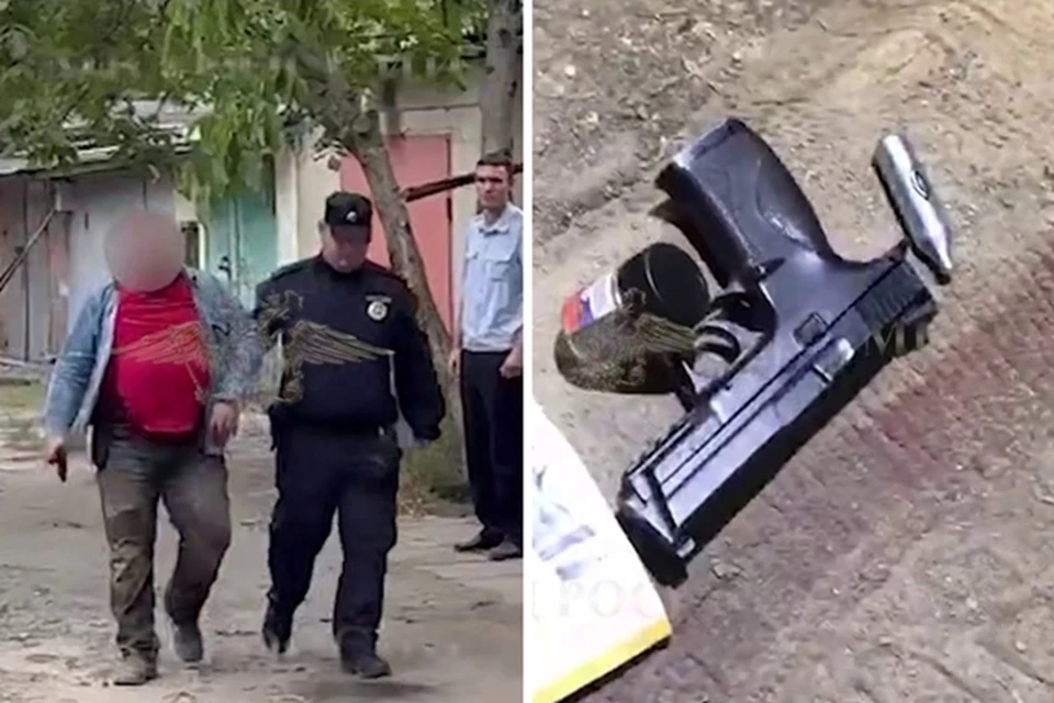 Подозреваемого задержали. Фото: ГУ МВД РФ.
