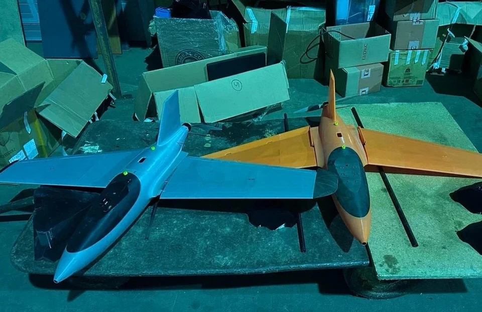 Мужчина на «Газели» пытался ввезти 34 БПЛА из Казахстана на территорию России. Фото: Самарская таможня