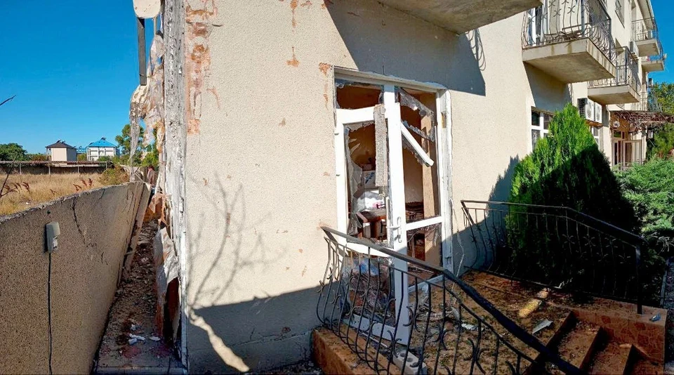 ВСУ бьют по мирным объектам. ФОТО: Владимир Сальдо.