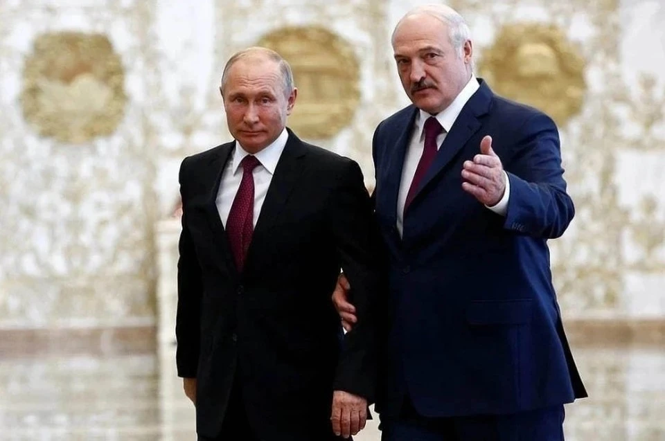 Путин и Лукашенко проводят рабочий завтрак в Кремле