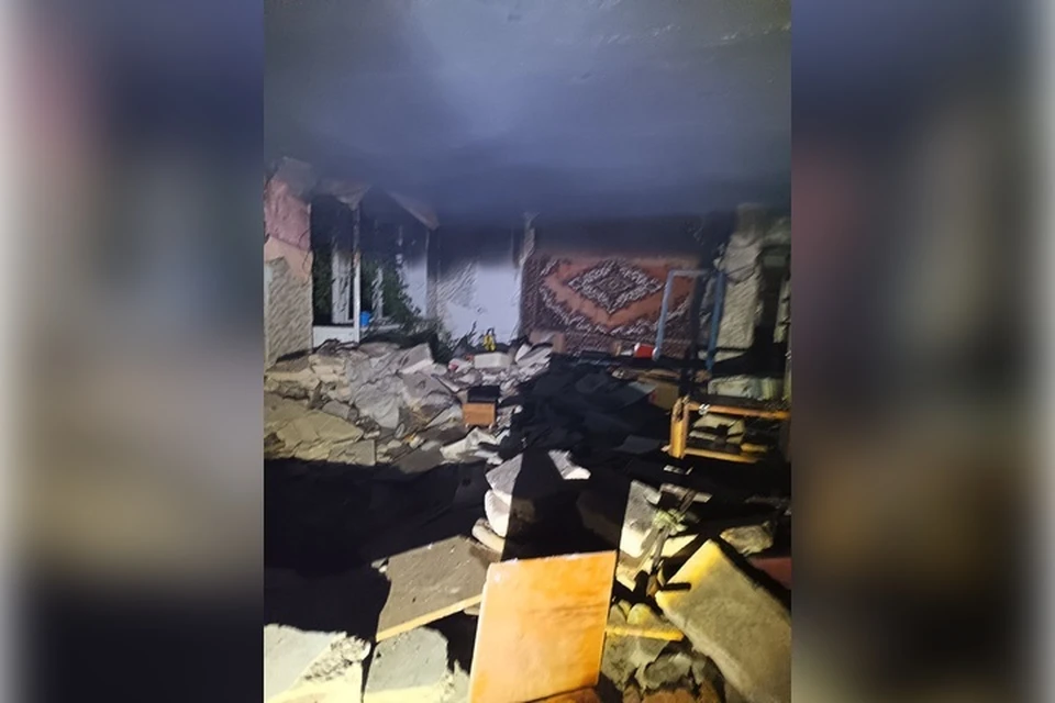 Два поджара вызвали дроны ВСУ в Каховке за неделю. Фото: администрация Каховского округа