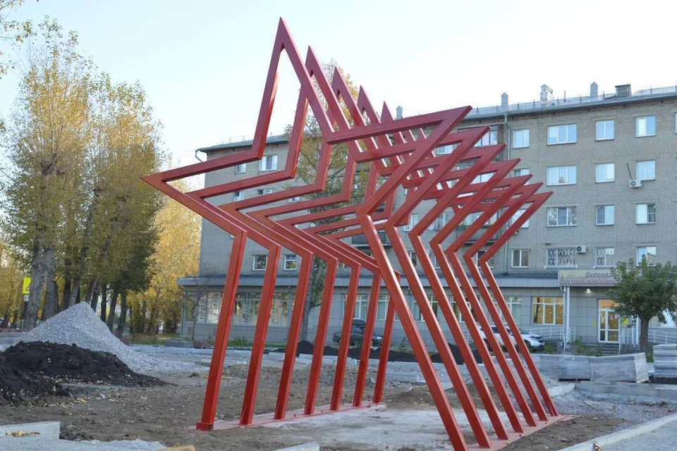 Новый сквер в Дзержинском районе. Фото: Telegram-канал Максима Кудрявцева