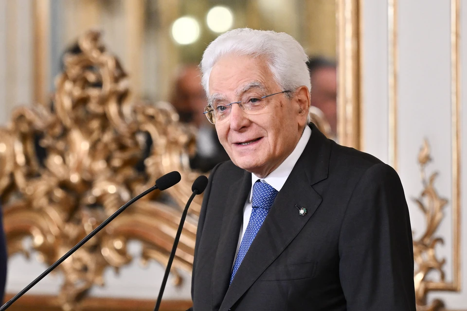 Президент Италии Серджо Матарелла