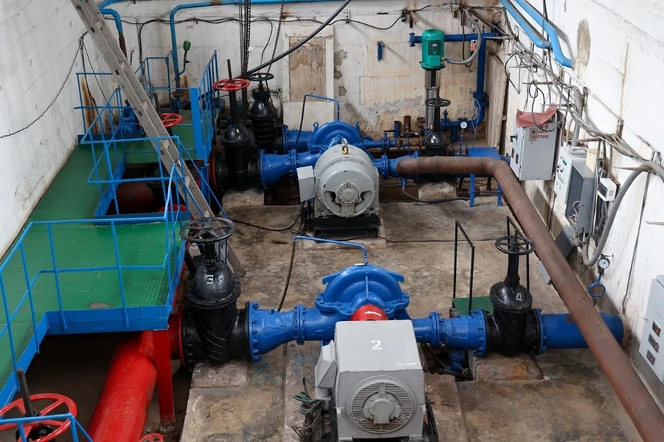 В 2026 году в Шахтерске ДНР начнут реконструкцию водонасосной станции «Южная». Фото: Правительство Сахалинской области