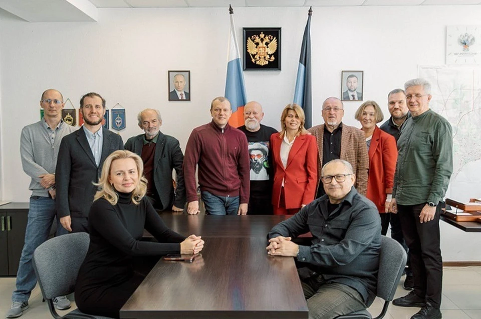 Мариуполь посетили руководители Союза архитекторов России. Фото: ТГ/Кольцов