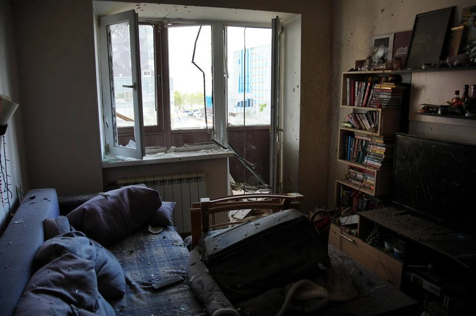 В Новороссийске пострадавшие при атаке БПЛА дома восстановят до конца октября Фото: t.me/kravchenko_glava_nvrsk