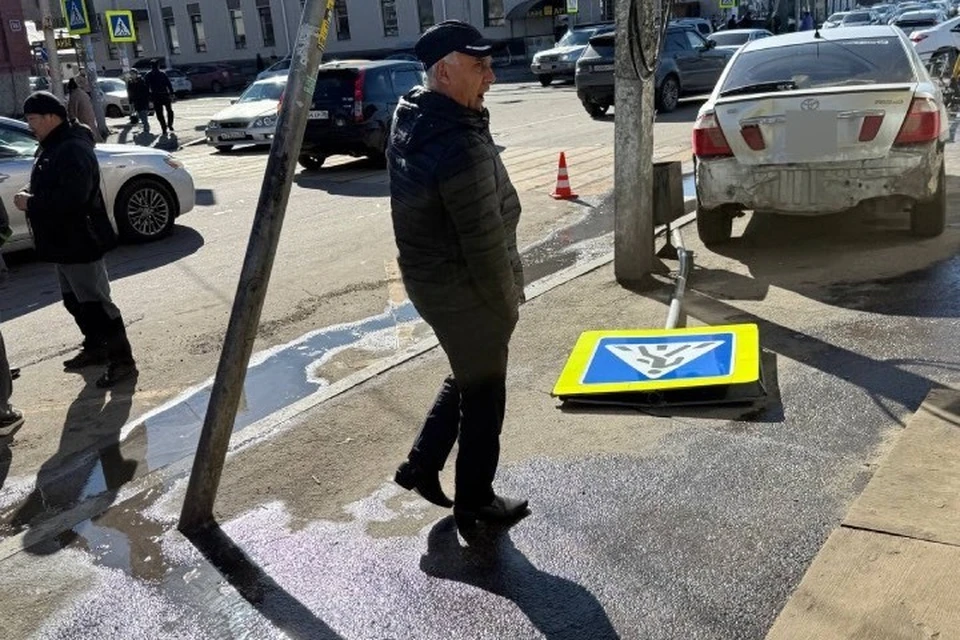 Пострадавшую женщину-пешехода доставили в больницу