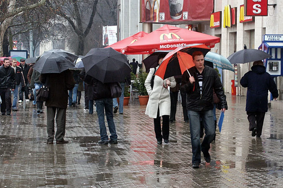 Завтра дожди зарядят на весь день. Фото: КП в Молдове