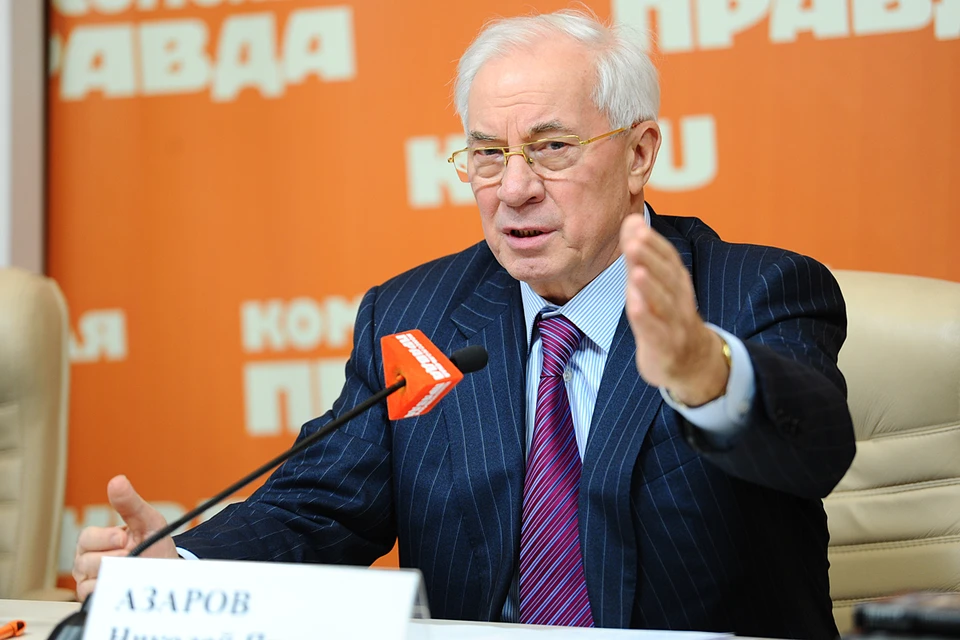 Экс-премьер Украины Николай Азаров