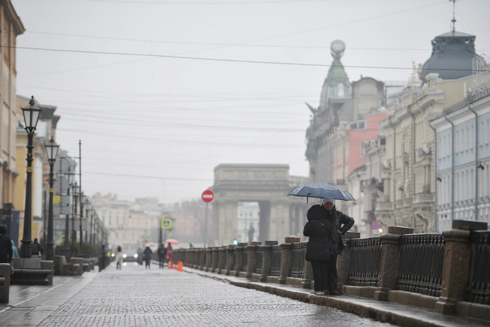 В Петербурге будут дожди и похолодание 11 и 12 октября.