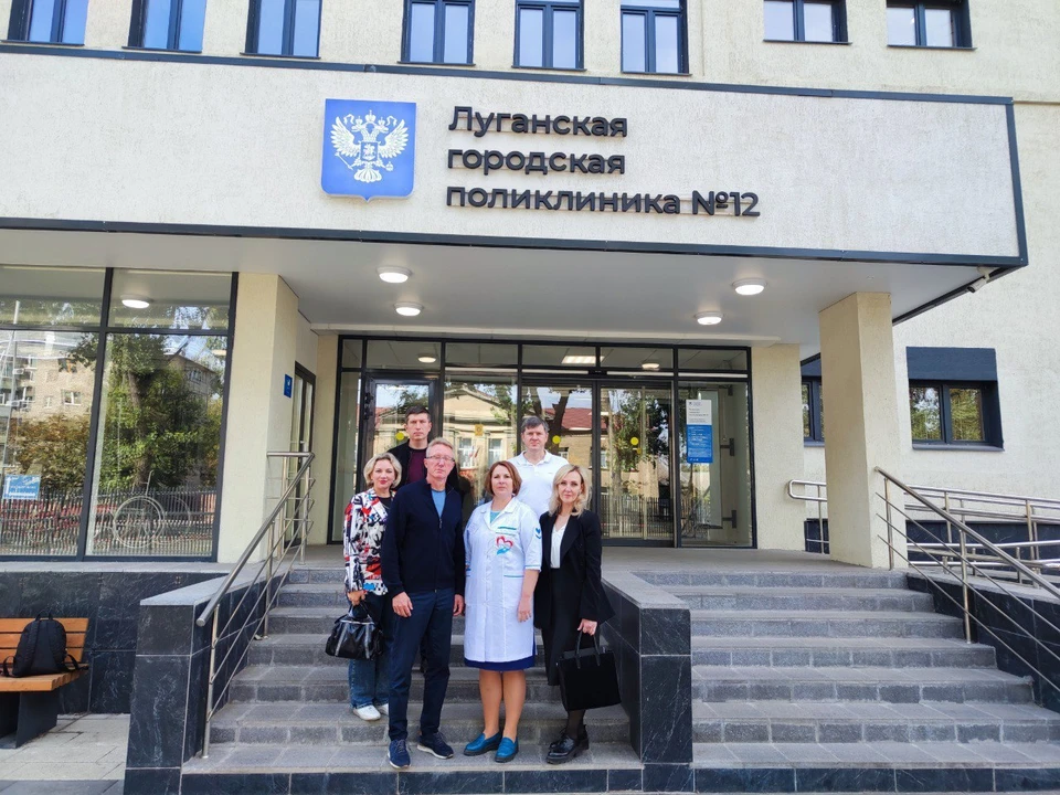 Состоялся визит в ЛНР главы фонда «Защитники Отечества» Сергей Вылегжанин. Фото: Правительство ЛНР