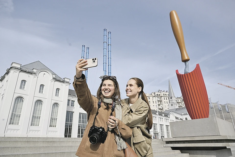 Такие скульптуры так и просятся в кадр.