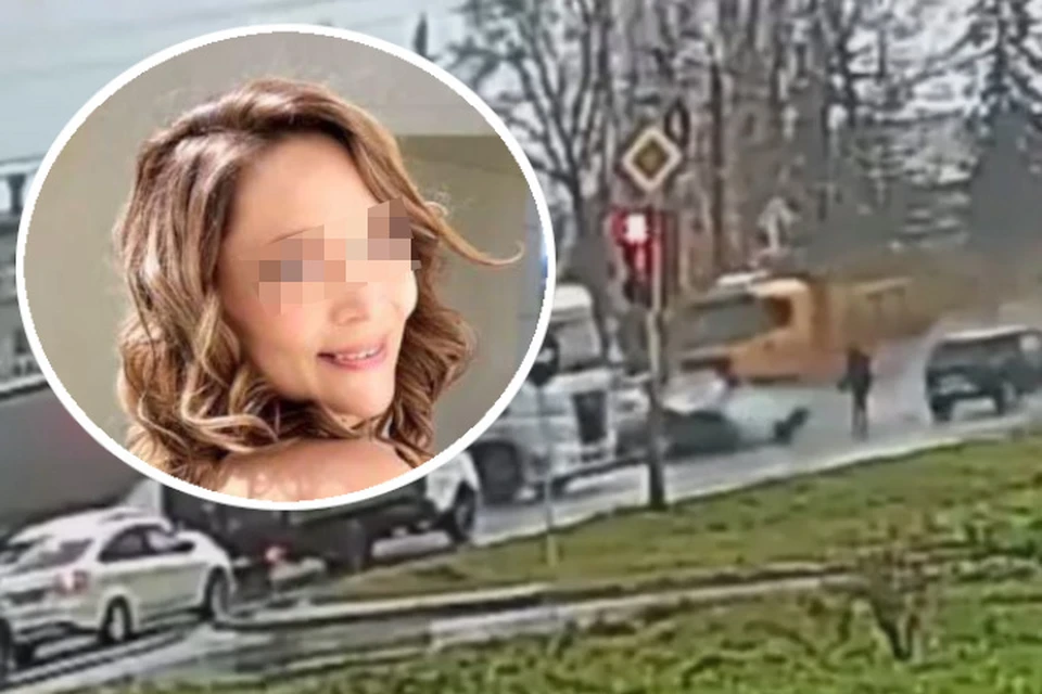 Фото: кадр видео с моментом ДТП, предоставлено «КП-Уфа»