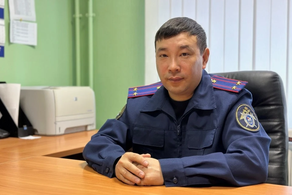 Следователь-криминалист Амиргали Буканов.