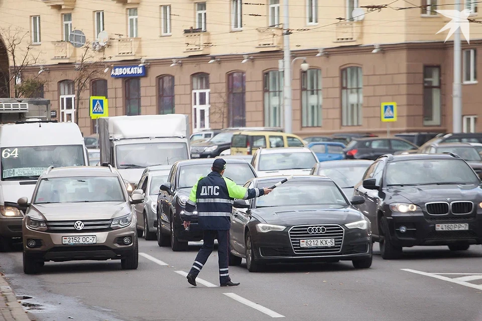 ГАИ предупредила о масштабной отработке автодорог в Беларуси 18 и 19 октября. Снимок носит иллюстративный характер.