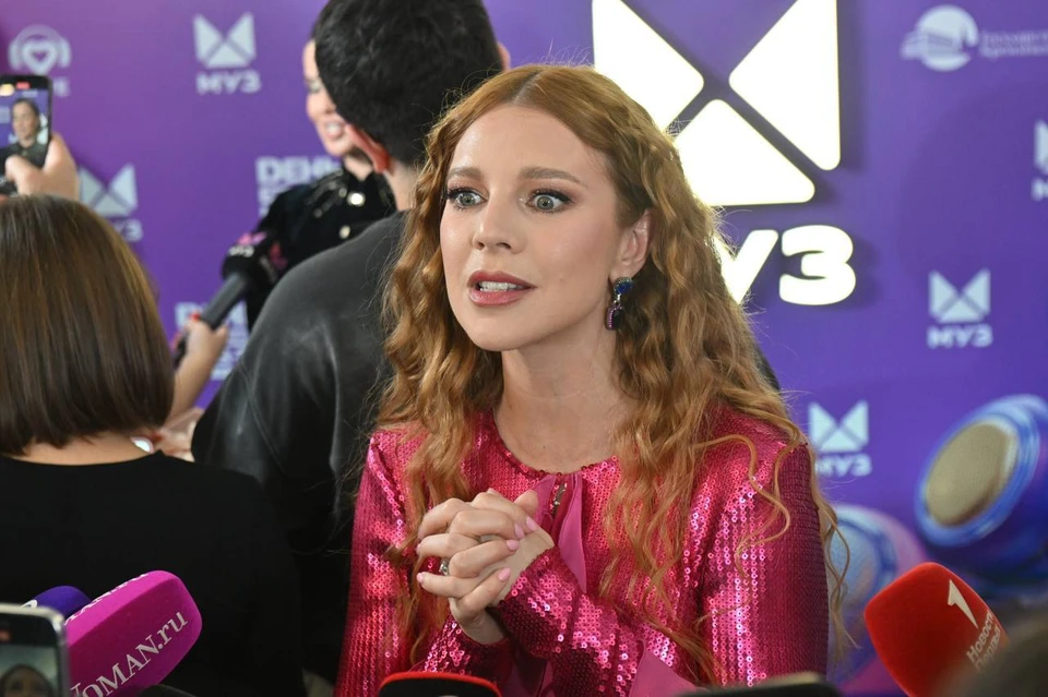 Наталья Подольская посетила концерт, посвященный дню рождения телеканала МУЗ-ТВ.