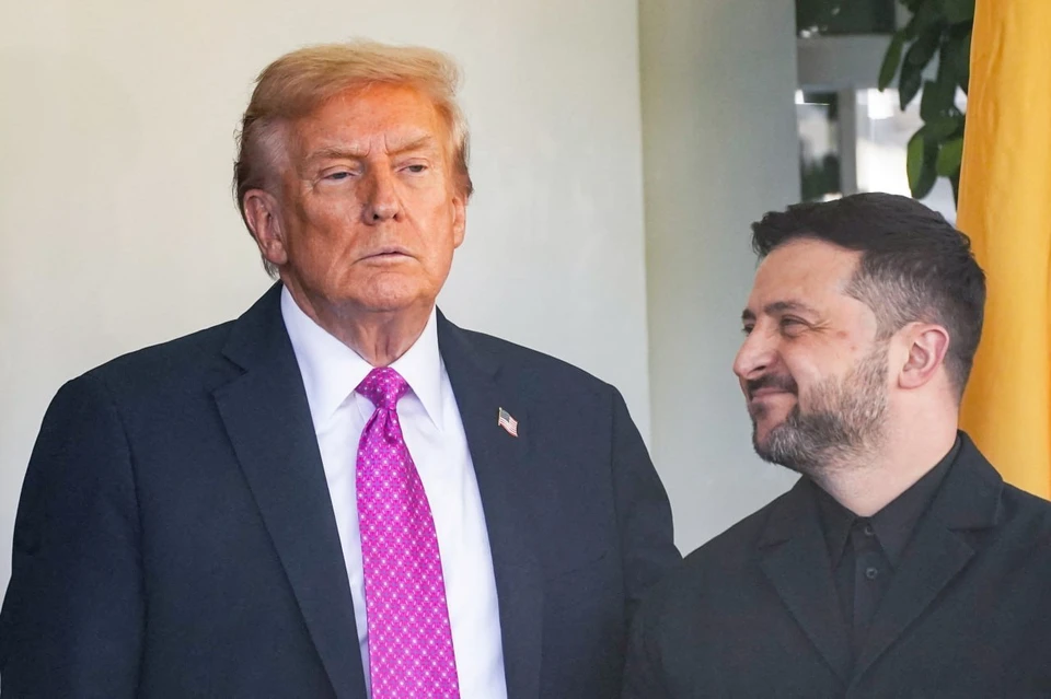 FT: Трамп на встрече с Зеленским ругался и кинул со стола карту линии передовой