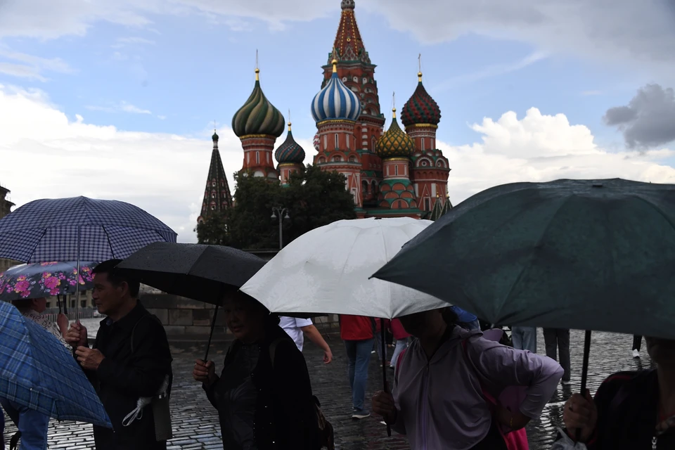 Облачная погода и дождь ожидаются в Москве 20 октября